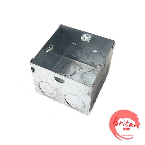 قوطی کلید گالوانیزه  ابعاد 7*7 عمق 5 سانت برند hnc مدل MK